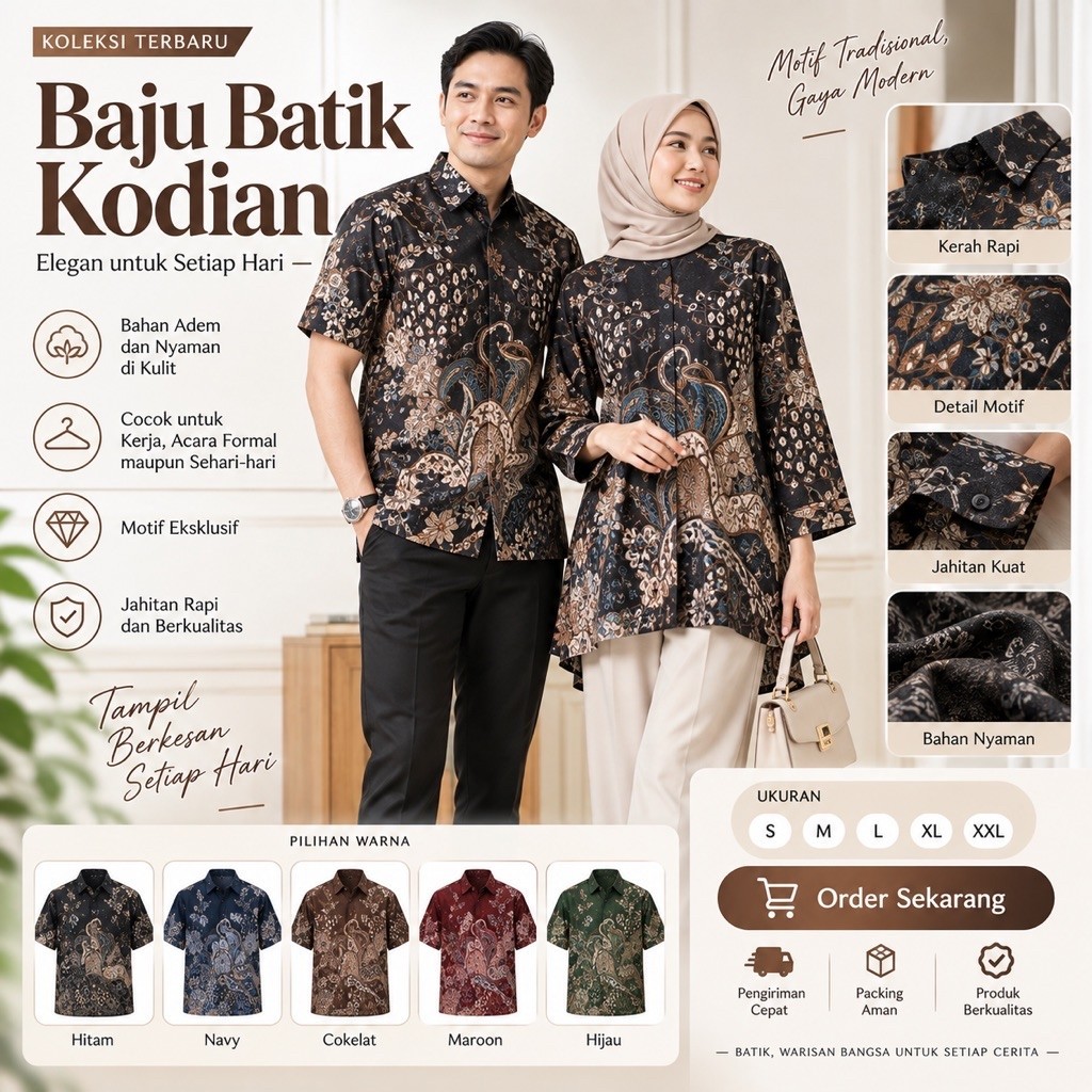 Baju batik kodian