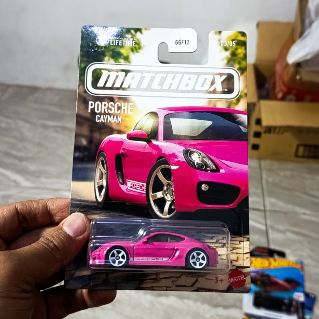 matchbox porsche cayman pink