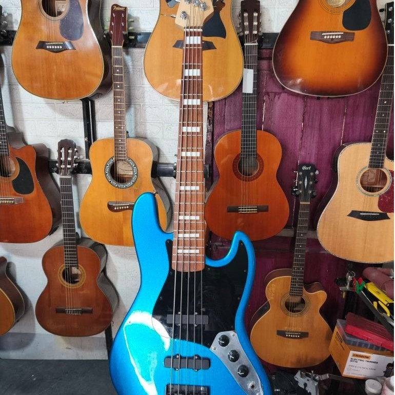 Bass Fender Jazz Bass 5 String Pasif HQ (not Ori ) Second