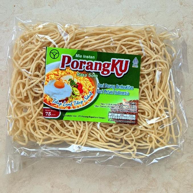 Mie Porang | Mie Instan PorangKU Rasa Soto, Ayam Bawang, dan Mie Goreng