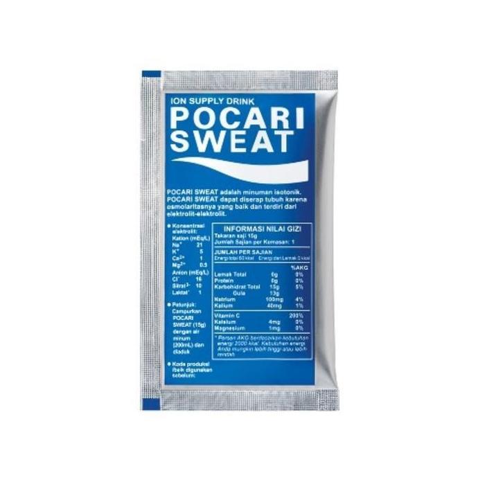 POCARI SWEAT Sachet [1 BOX Isi 5 Sachet] - Pocari Sweat Serbuk Lebih Ekonomis Tuang Tinggal Minum - 