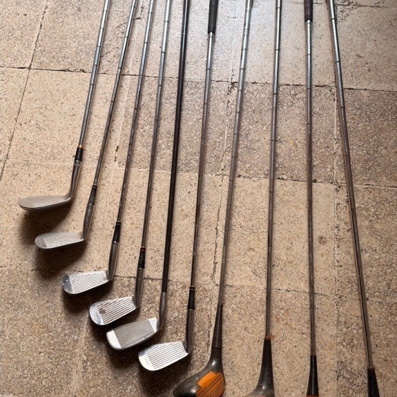preloved stik golf bekas bisa buat bahan joran pancing