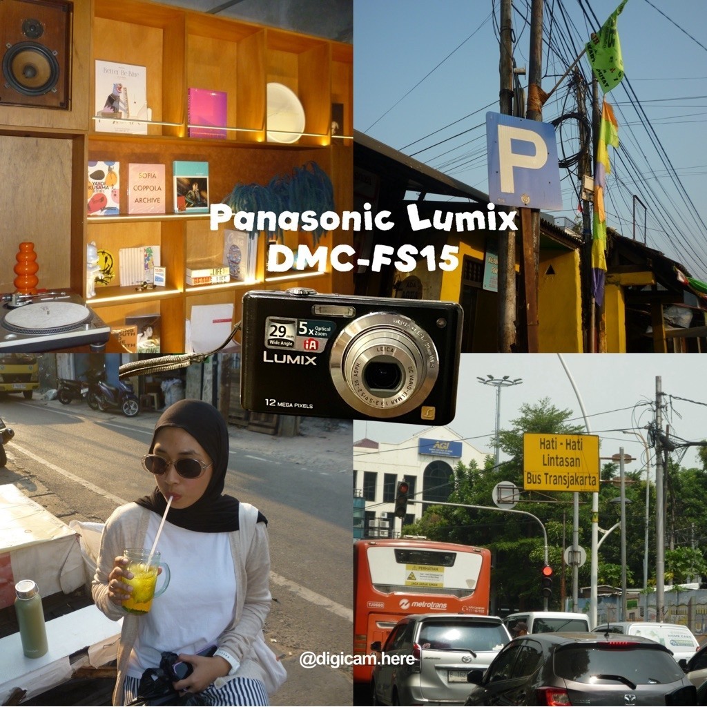 Kamera Digital Panasonic Lumix DMC-FS15 (Second)