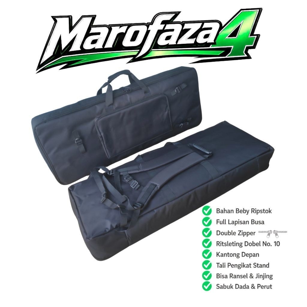 Marofaza 4 Tas Keyboard Casio CTX800 CTX700 CTX3000 CTX5000 61 Keys Gigbag Softcase Sarung Keyboard 