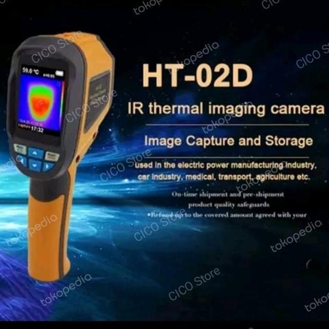 HT02D THERMAL CAMERA HT 02D INFRARED IMAGER IMAGING THERMOMETER