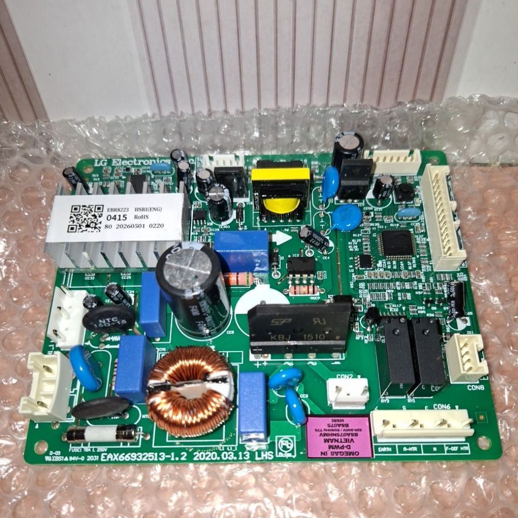 Modul PCB EBR82230415 LG Inverter GNB200SQBB PCB Kulkas LG GN-B200SQBB (2 Pintu) (189)