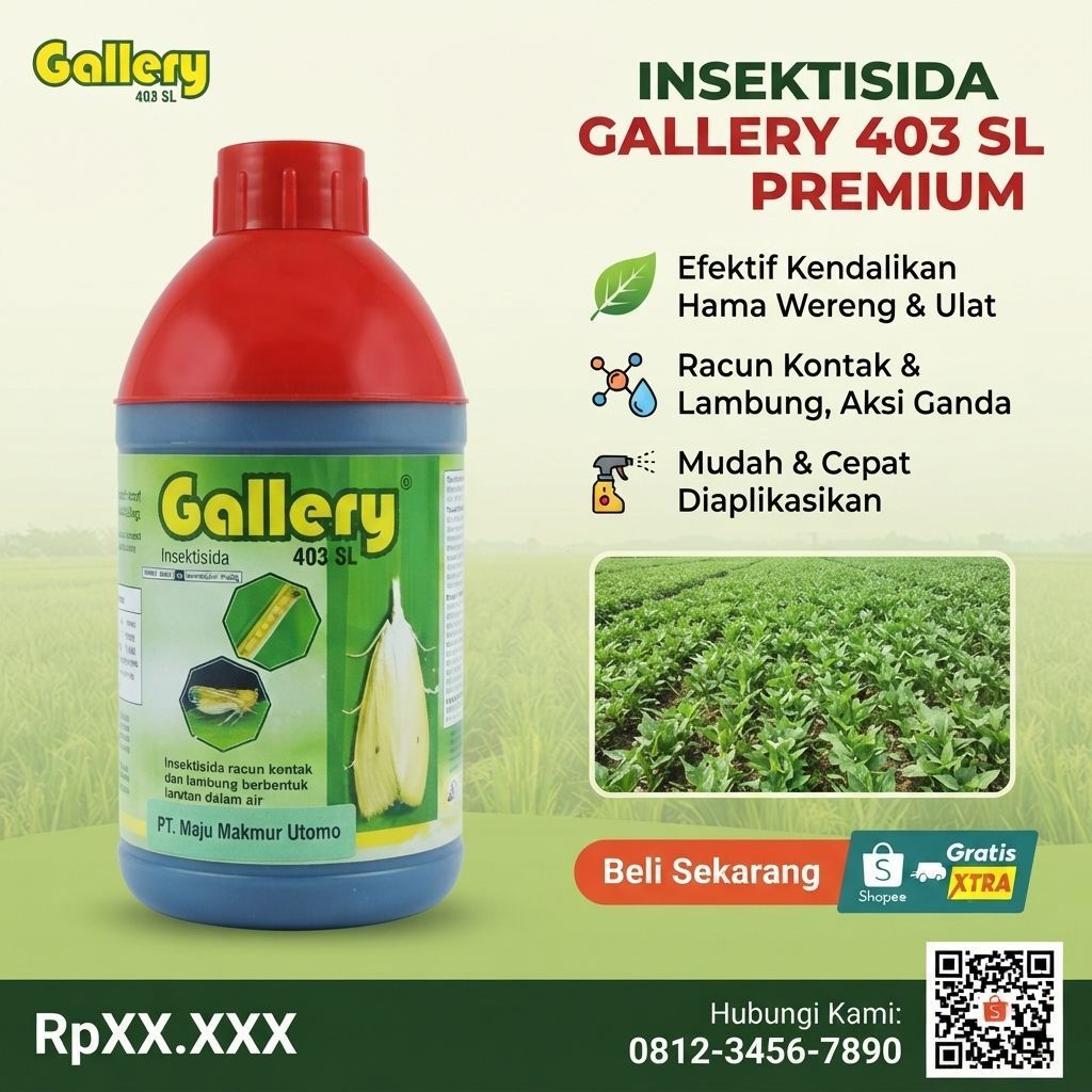 Promo Besar. Insektisida GALLERY 403 SL kemasan 1 Liter tuntaskan gulma Original