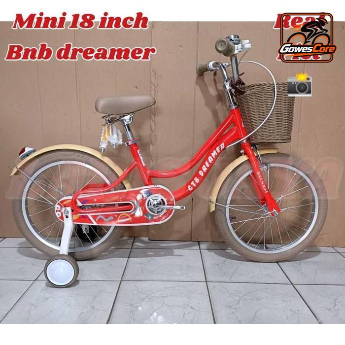 BNB Dreamer Sepeda Anak Perempuan 12-18 Inch sepeda anak bnb dreamer bnb terbaru