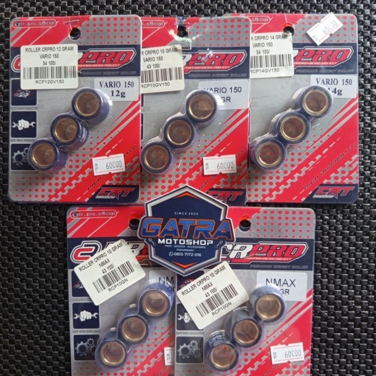 Roller Racing 3PCS CR PRO VARIO, NMAX
