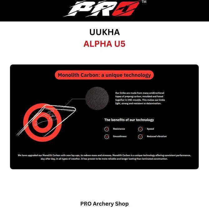 LIMBS UUKHA ALPHA U5 / LIMBS PANAHAN / LIMBS RECURVE / LIMBS BAREBOW / BUSUR BAREBOW / BUSUR PANAH /