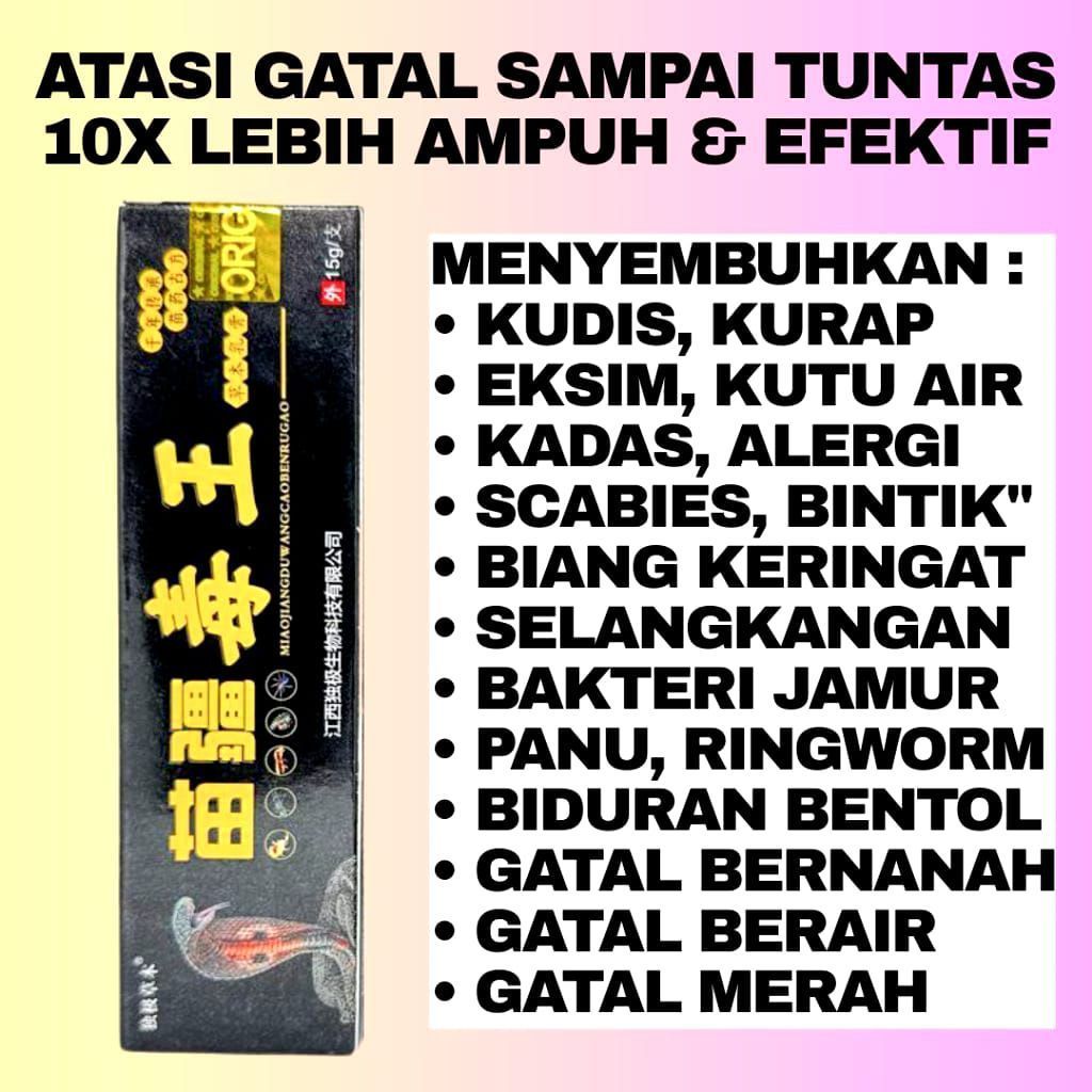 Salep Miaojiang Duwang Original Obat Kulit Gatal