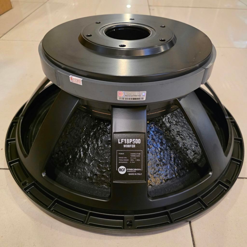 SPEAKER COMPONENT RCF L18P500 18 INCH 18P500