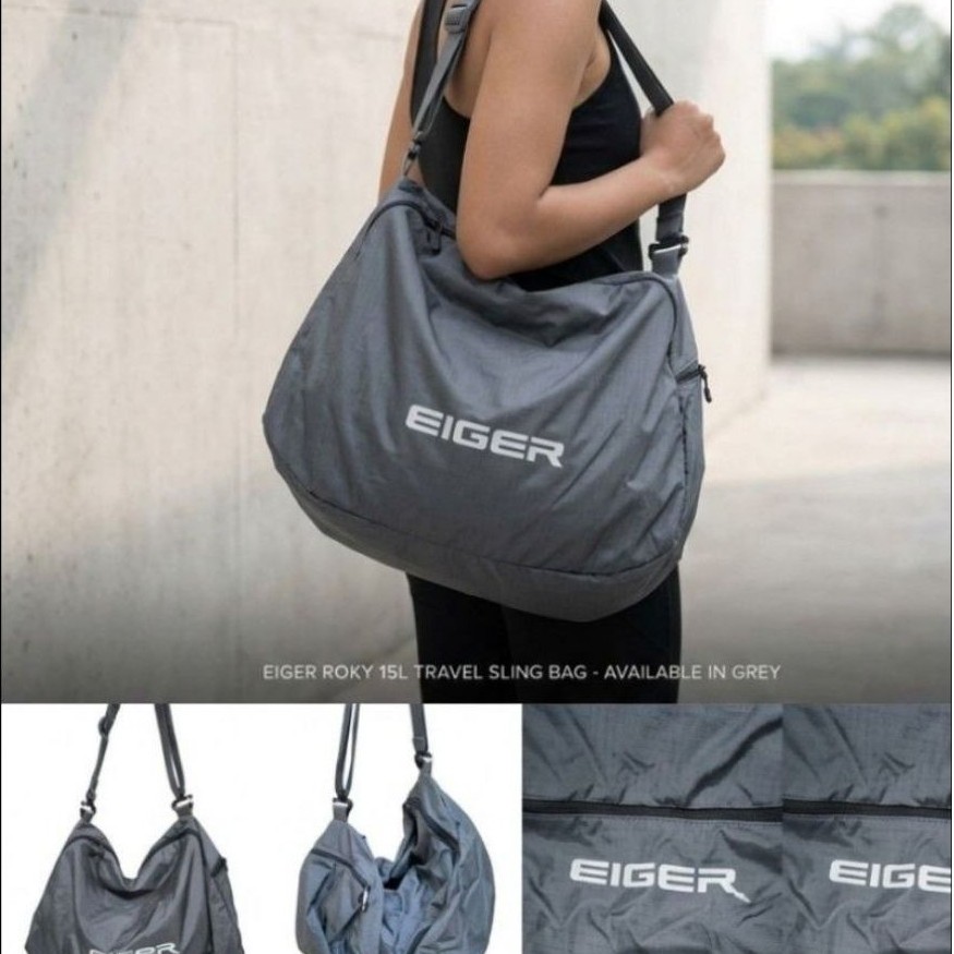 Eiger Sling Bag Tas Selempang Travel Besar