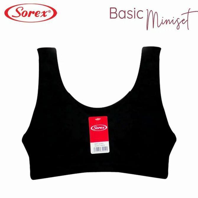 SOREX MINISET Bra Remaja 2049 Miniset tanpa Busa Wanita Lembut Nyaman