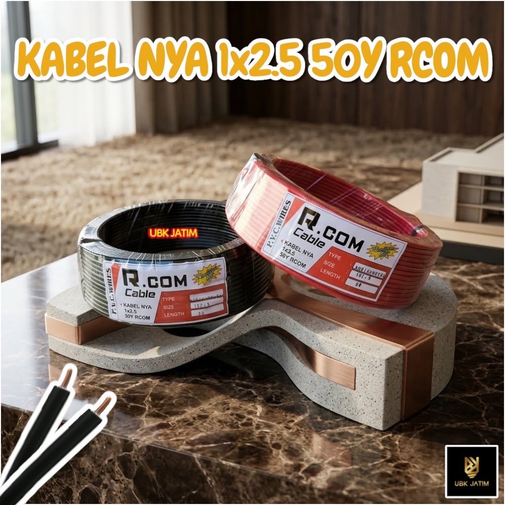 KABEL LISTRIK ENGKEL NYA 1x2.5 50Y ALMINI