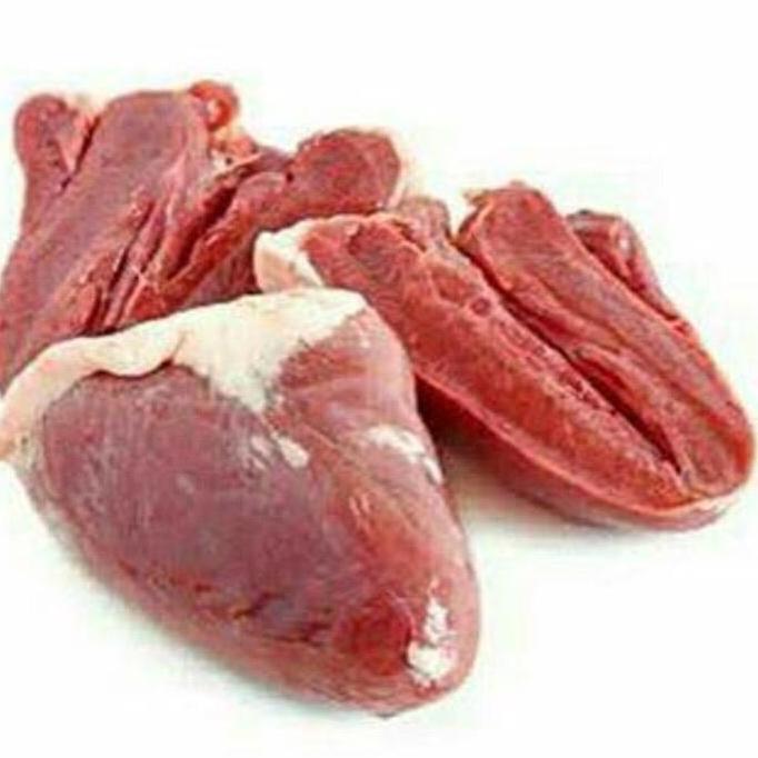 Butter- Jantung Sapi / Beef Heart Import