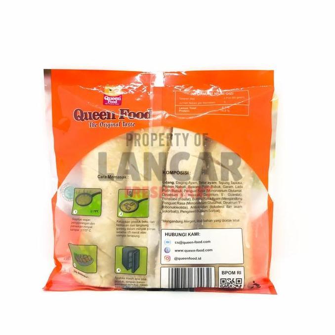 Butter- Queenfood Egg Chicken Roll / Egg Chicken Roll 400Gr