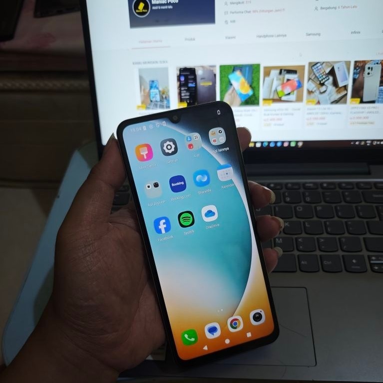 POCO C71 4/128GB RAM 4GB ROM 128GB Mulus Normal Bekas HP Charger Siap Pakai
