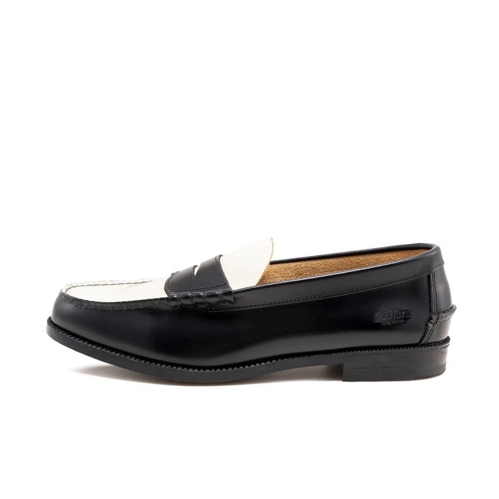 Kenford Combi Loafers Black White