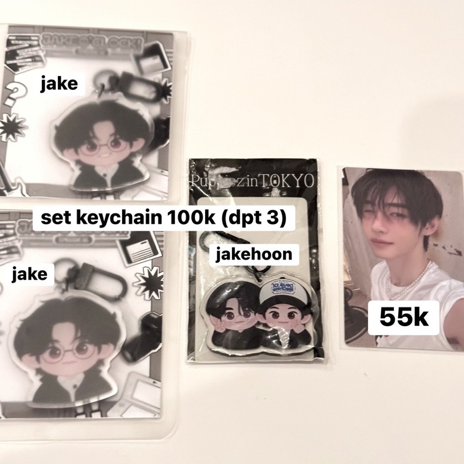 (READY-boleh nego) Official Photocard Enhypen Sunghoon - POB Weverse Romance Untold dan Keychain Jak