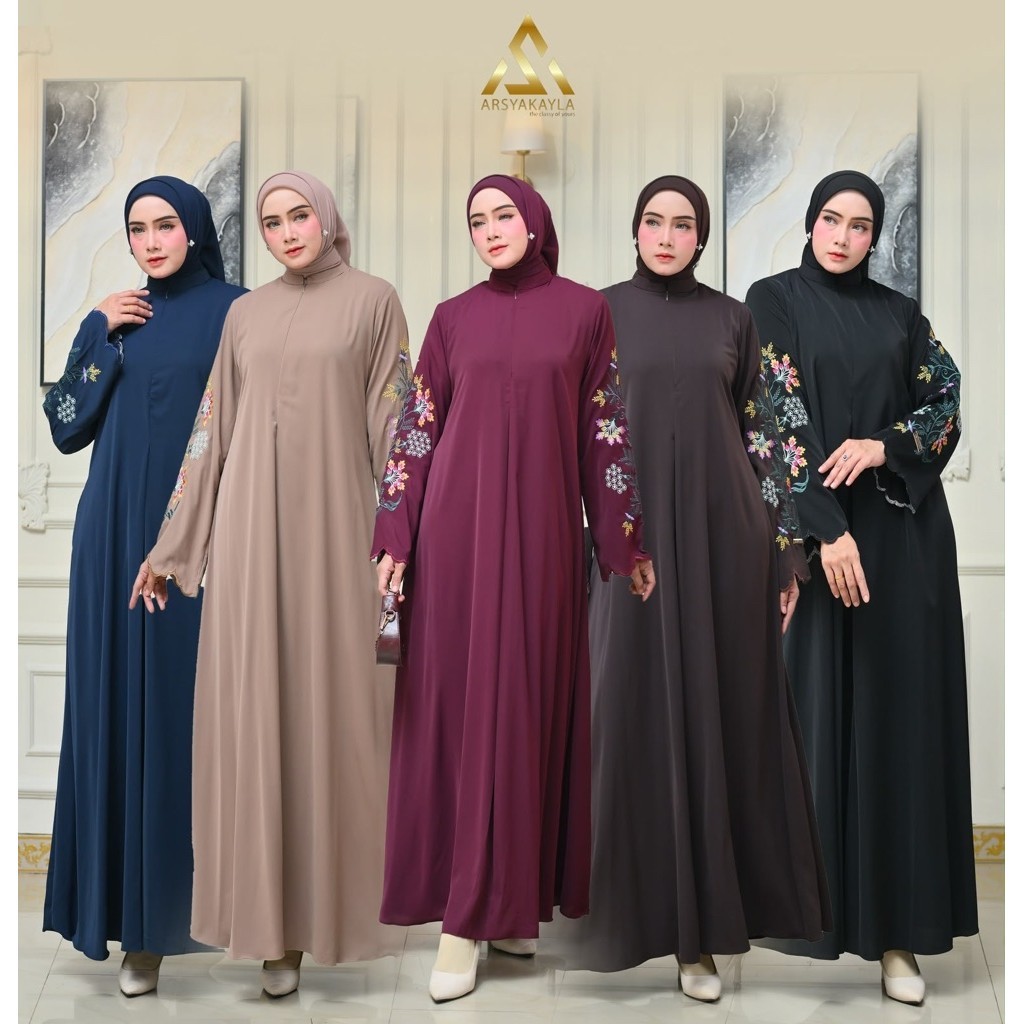 NARAYA ABAYA BY ARSYAKAYLA ABAYA MEWAH ABAYA UMROH SIMPLE ELEGANT MEWAH GAMIS TERBARU DAILY PESTA GA