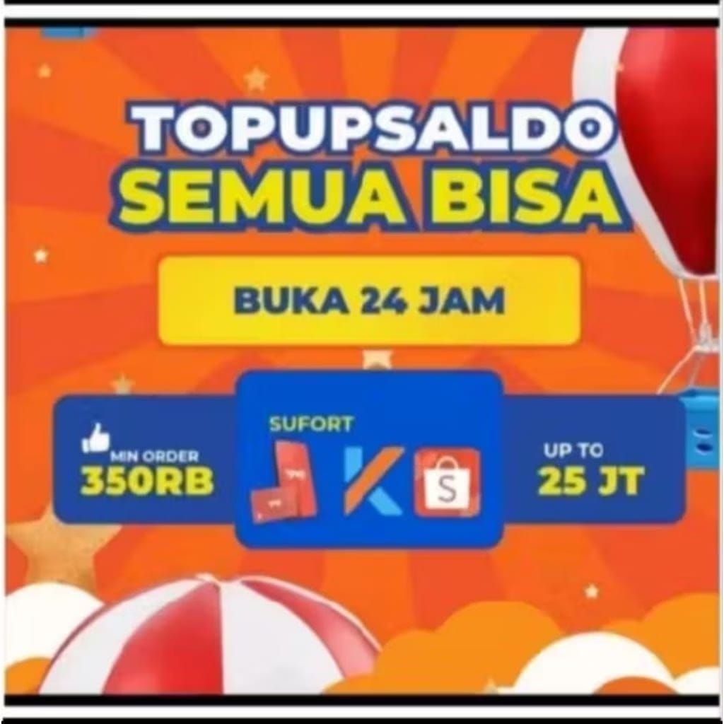 [Dana] TOP SALDO UP KRDIVO TERPERCAYA & ISI PULSA TRANSFER 500K-30JT KE SEMUA