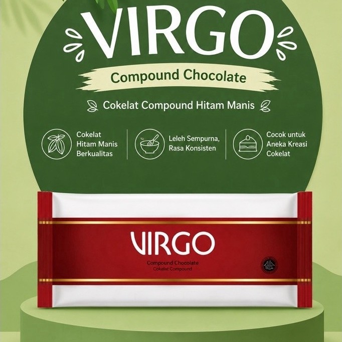 Cokelat batang Virgo 250 gr