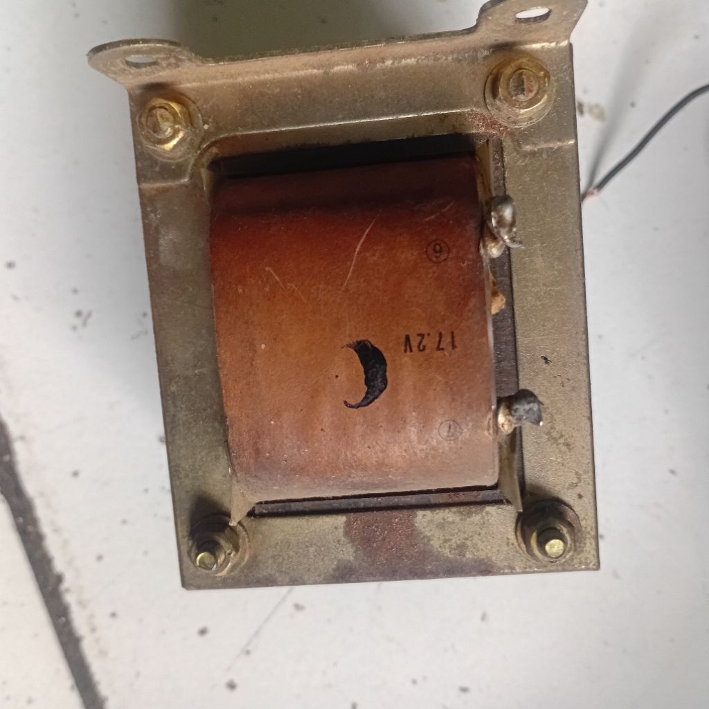 trafo tape deck jadul