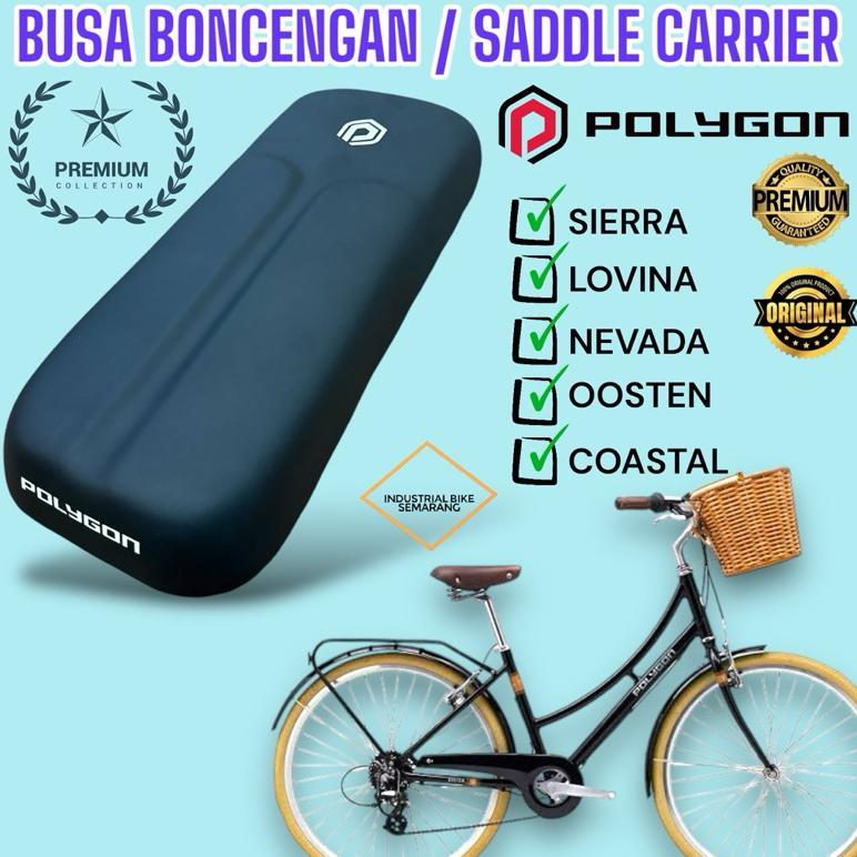 ( POLYGON ) Spon Saddle Carrier Sepeda / JOK BUSA BONCENGAN SEPEDA Merk POLYGON Sierra Lovina Nevada