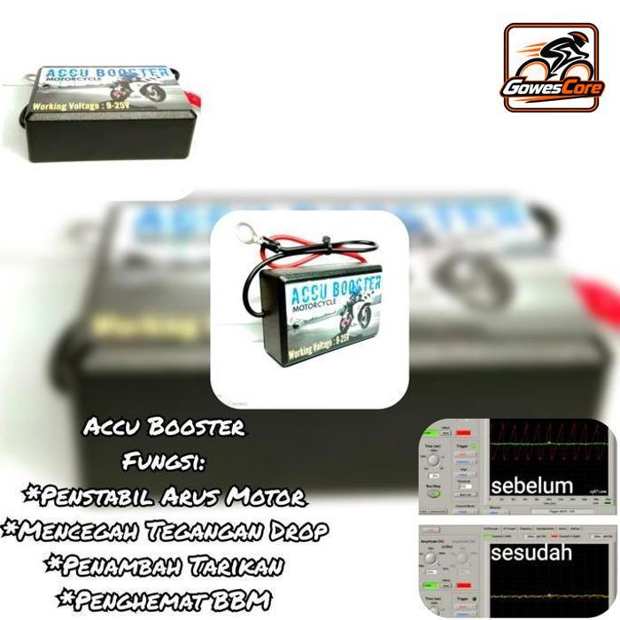 ACCU BOOSTER MOTOR UNTUK PENSTABIL ARUS MOTOR VOLT STABILISER NMAX PCX