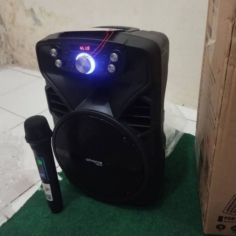 Speaker Bluetooth Advance H801N Free Microphone Wireless