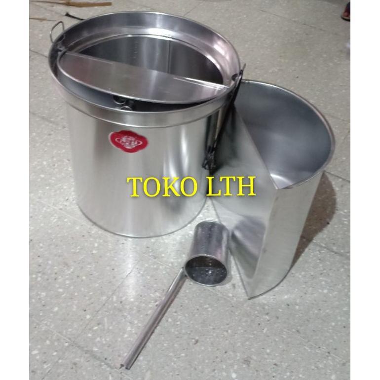TONG MIE AYAM BASO BAKSO SEKAT LEPAS 35 CM ALUMUNIUM / DANDANG BULENG PANCI MI DISKON