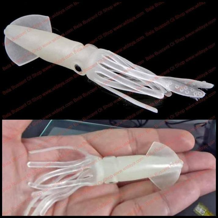TERBARU UMPAN PANCING 9CM CUMI-CUMI BUATAN HQ SALTWATER FISHING LURE SOFT BAIT 
