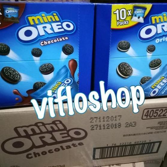 Mdsn- Grosir & Eceran Biskuit Oreo Mini & Chocolate Box (10 X 23 Gr