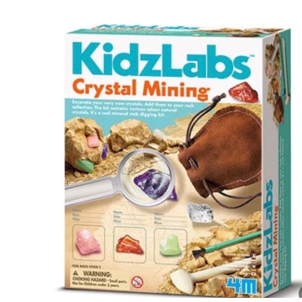 4M Set Kidz Labs Crystal Mining 00-03252