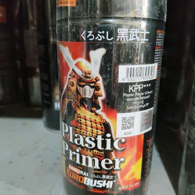 nisasambarawa - samurai paint kpp plastic primer - plastik primer / cat dasar plastik