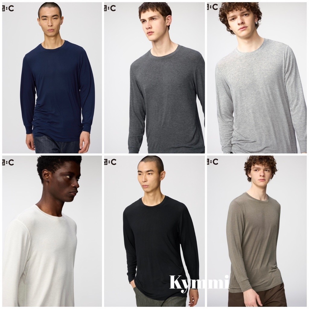 UNIQLO Men Heattech Extra Warm Cashmere Blend