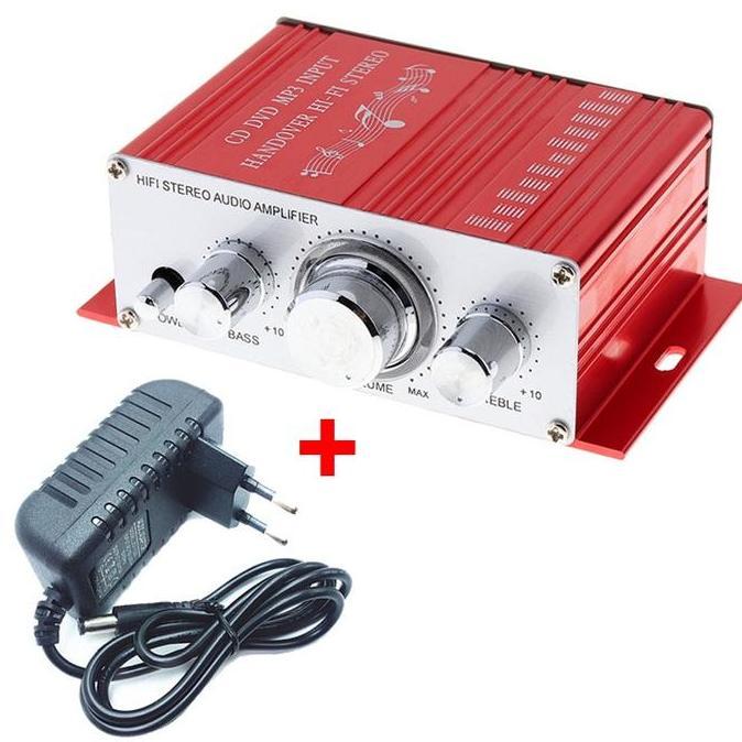 Power Amplifier LVPIN Mini HiFi Stereo Ampli Treble Bass Booster