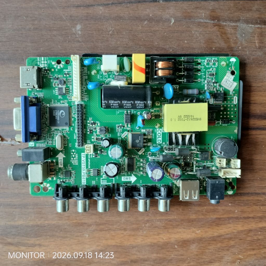 MB MOBO MAINBOARD MODULE MESIN TV IKEDO TP.VST59.PB819