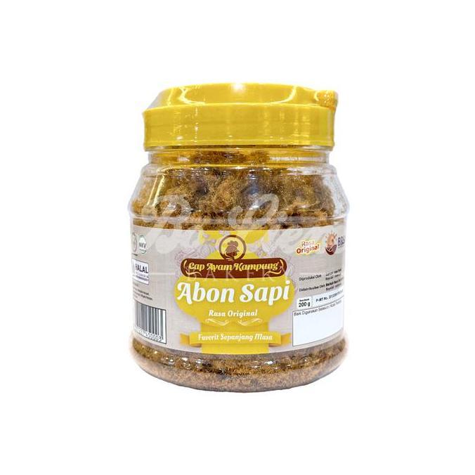 Abon Sapi Cap Ayam Kampung 200g