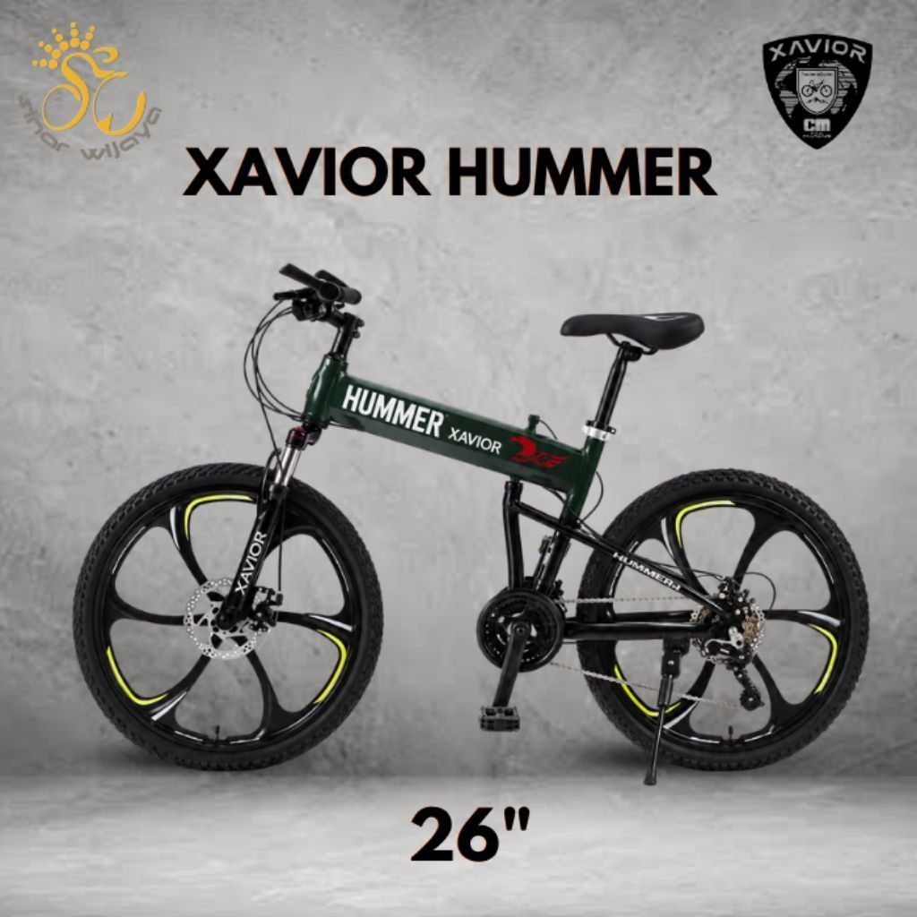 SEPEDA GUNUNG LIPAT Xavior Hummer 26 Inch 3x9 Speed
