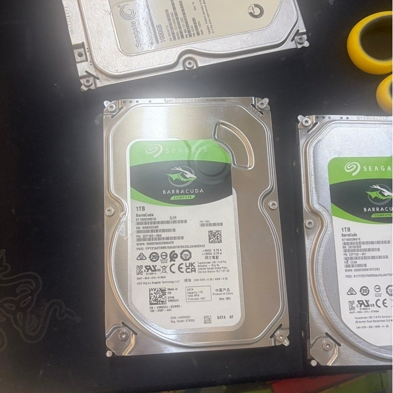 Hdd 1tb seagate second normal bagus