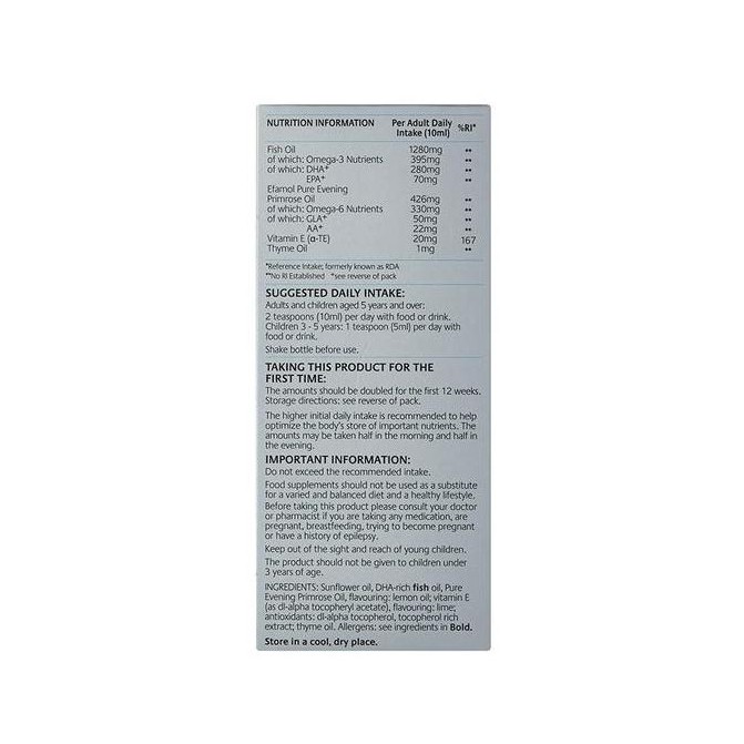 Maximal- Efamol Efalex Brain Formula (150Ml)