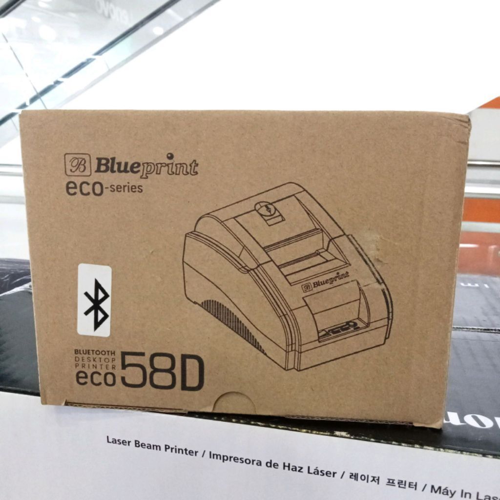 Printer Thermal Bluetooth Blueprint Eco 58D Printer Kasir