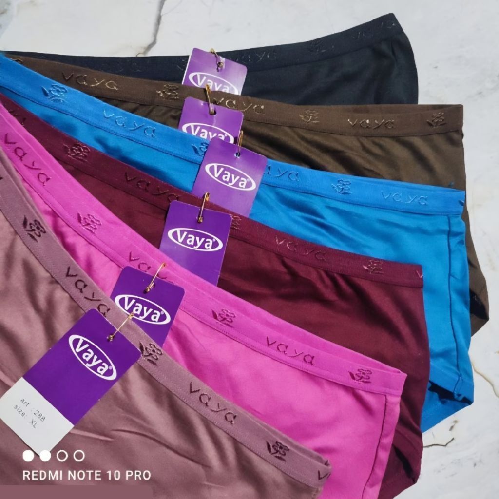 [3/6 Pcs] CD Wanita Vaya Art 288 Celana Dalam Katun Soft Terbaru