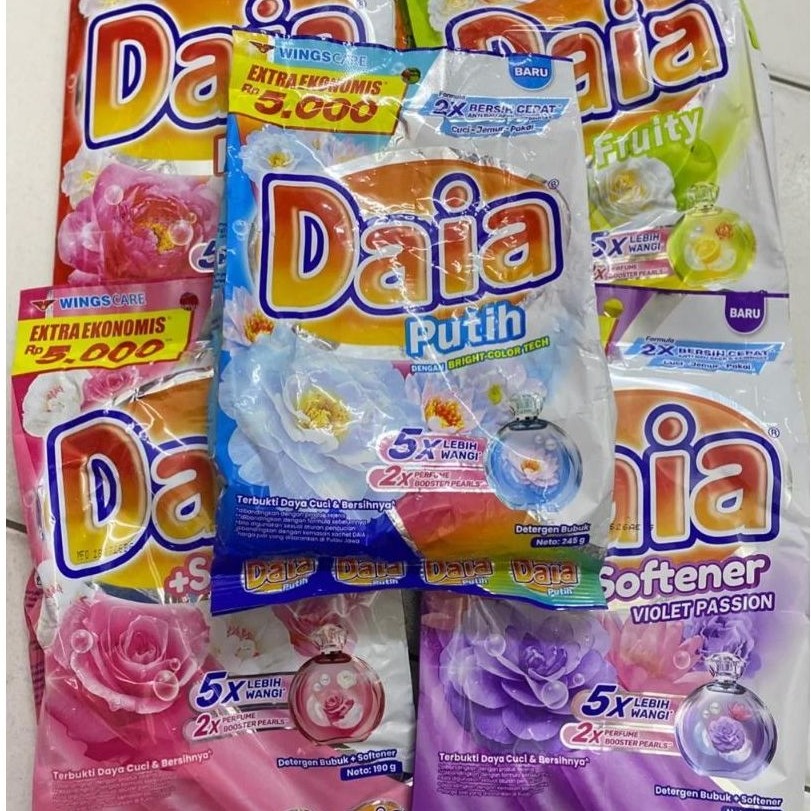Daia cuci baju detergent bubuk 5000 an