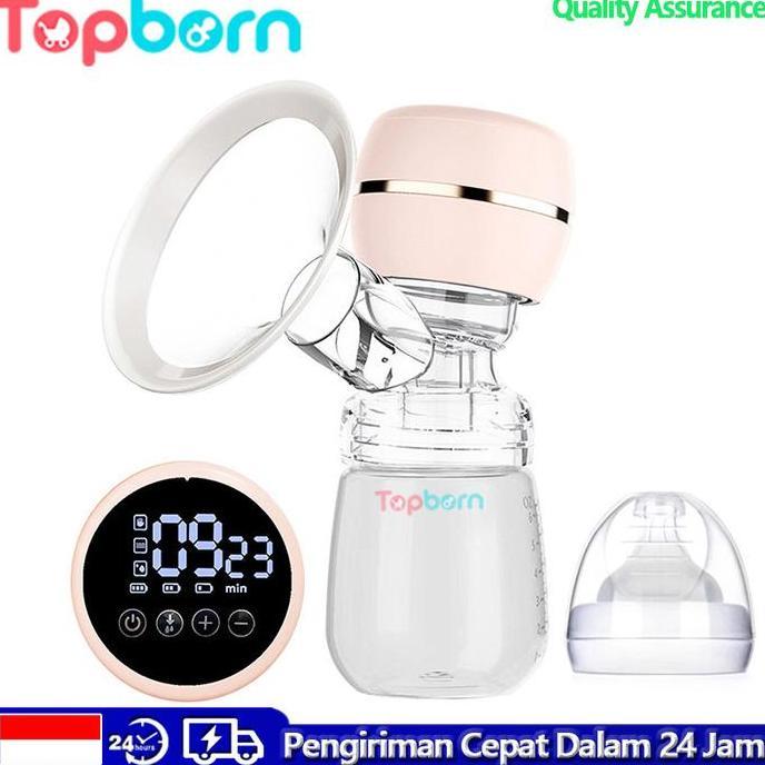 Topborn Electric Breast Pump Pompa Payudara Listrik Portabel Bahan Keamanan Food Grade Getaran Multi
