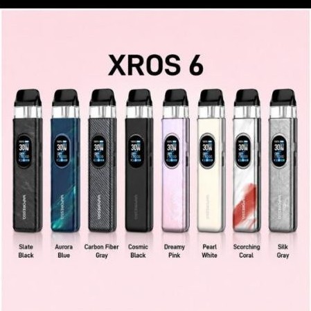 Vape Pod XROS 6 30W dengan Layar Digital Portabel