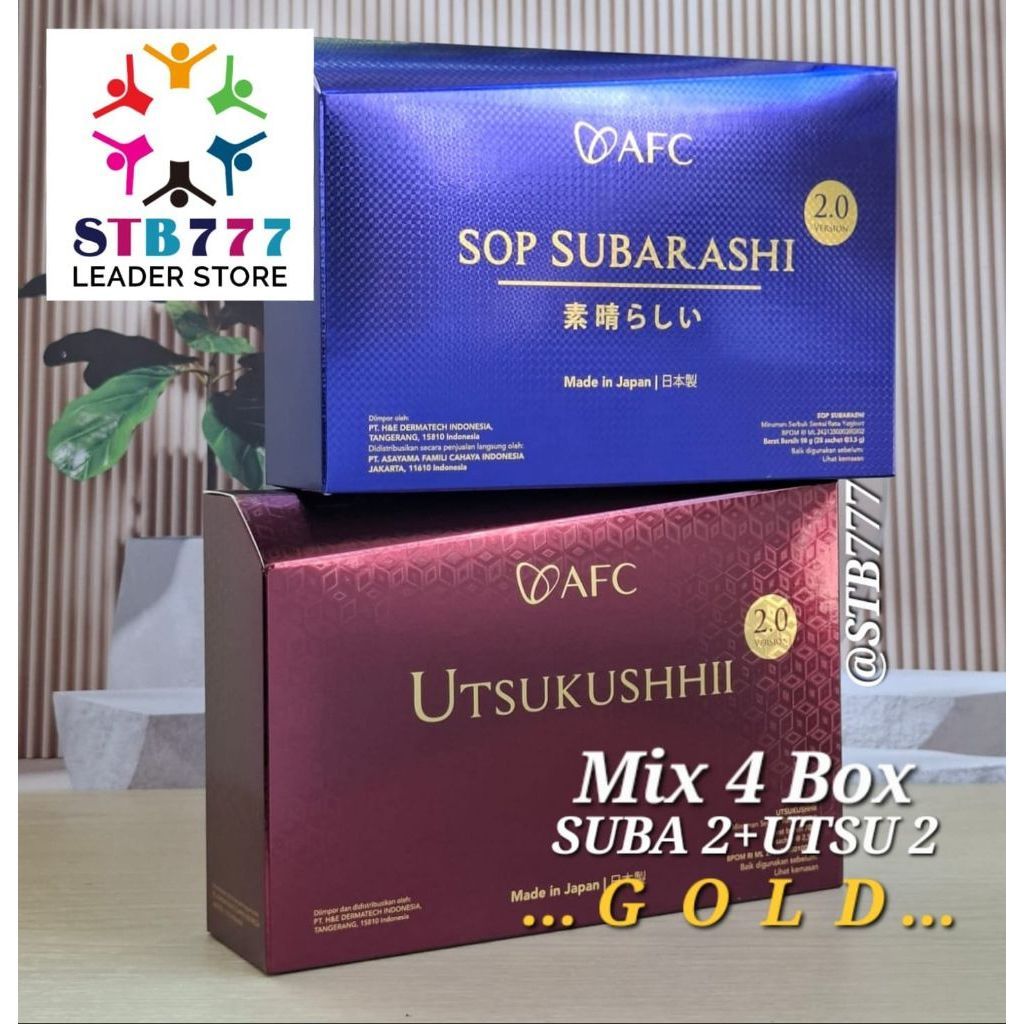 SUBARASHI UTSUKUSHHII#MIX SUBA 2+UTSU 2 BOX