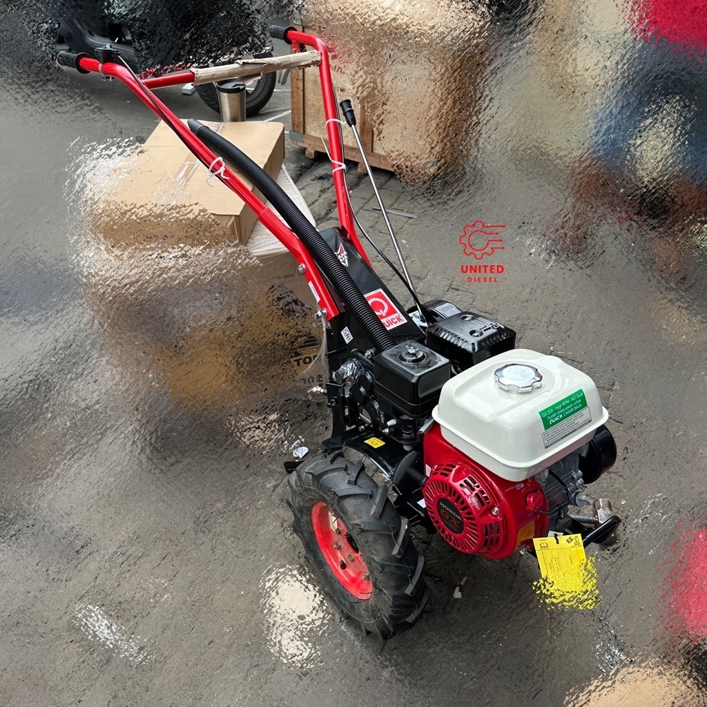 Mesin Cultivator Quick Cakar Baja Mesin Honda GX200 Komplit Jetor Bajak Tanah Cakar Baja Lengkap
